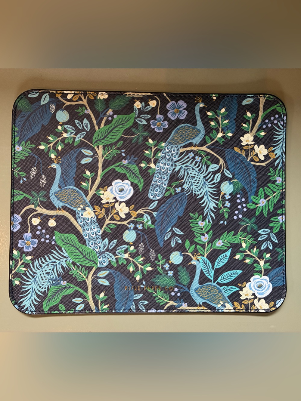 Rifle Paper Co Mousepad in Peacock - Picture 2 of 2